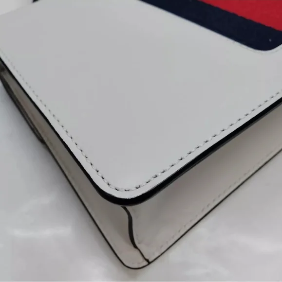 Gucci Crossbody bag Sylvie White Leather - Picture 8 of 16